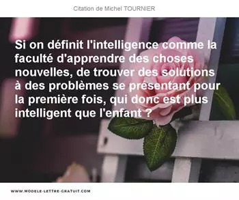 Citations Michel TOURNIER