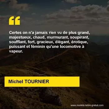 Citation Michel TOURNIER
