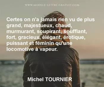 Citation de Michel TOURNIER