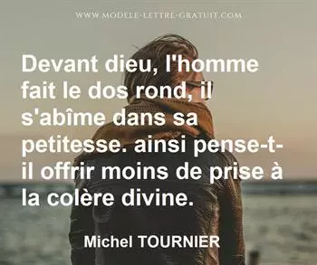 Citation de Michel TOURNIER