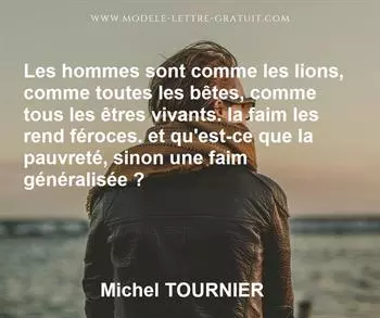 Citation de Michel TOURNIER