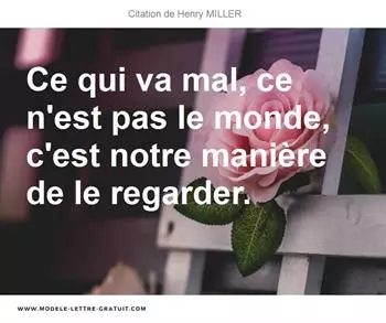 Citations Henry MILLER