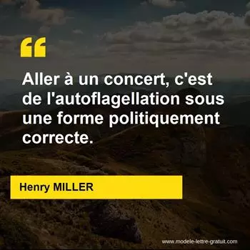 Citation Henry MILLER