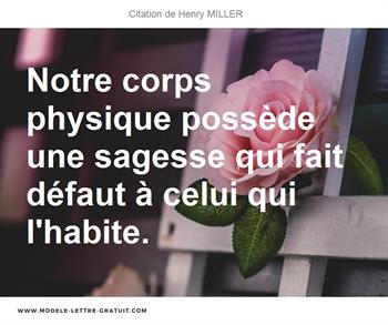 Citations Henry MILLER