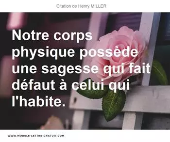 Citations Henry MILLER