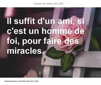 Citations Henry MILLER
