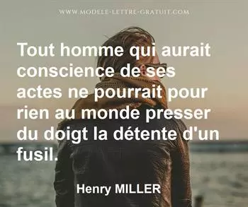 Citation de Henry MILLER