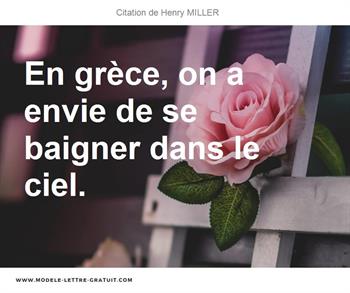 Citations Henry MILLER