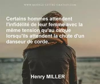 Citation de Henry MILLER