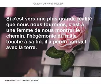 Citations Henry MILLER