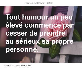 Citations Hermann HESSE