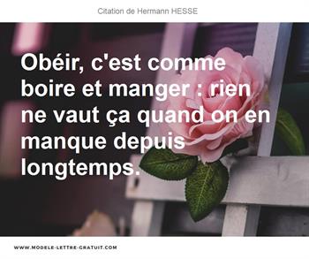 Citations Hermann HESSE
