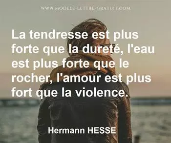 Citation de Hermann HESSE