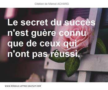 Citations Marcel ACHARD