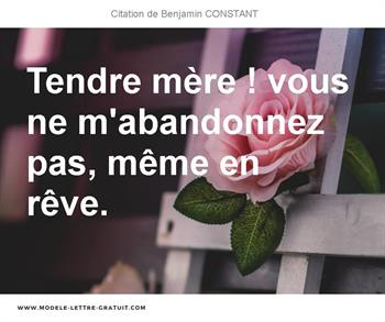 Citations Benjamin CONSTANT