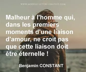 Citation de Benjamin CONSTANT