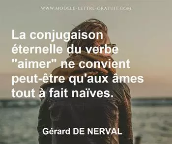 Citation de Gérard DE NERVAL