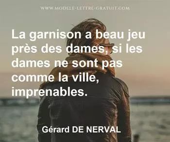 Citation de Gérard DE NERVAL