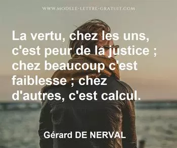 Citation de Gérard DE NERVAL