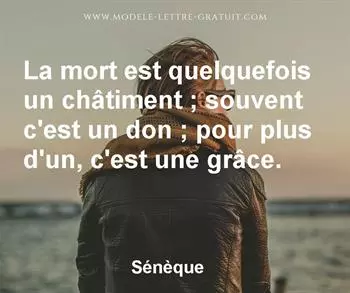 Citation de Sénèque
