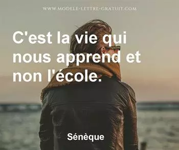 Citation de Sénèque