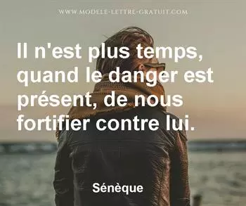 Citation de Sénèque