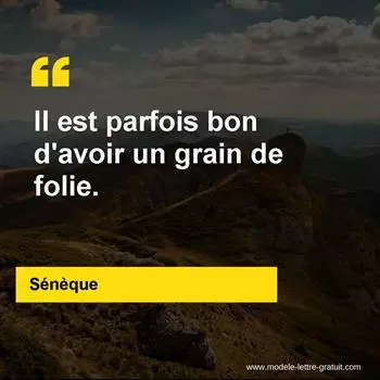 Citation Sénèque