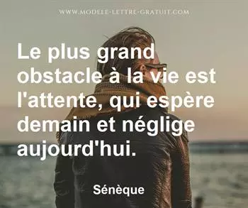 Citation de Sénèque