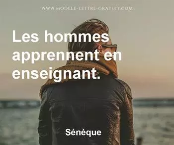 Citation de Sénèque