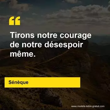 Citation Sénèque