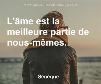 Citation de Sénèque