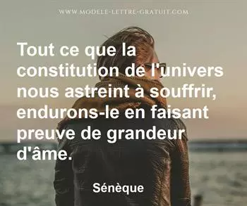 Citation de Sénèque