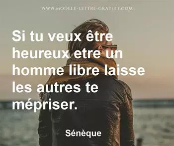 Citation de Sénèque