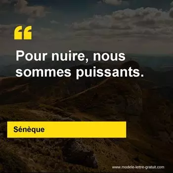 Citation Sénèque