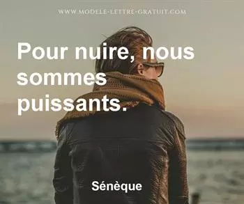 Citation de Sénèque