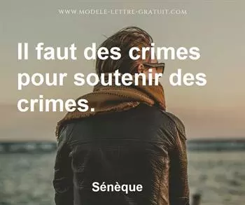 Citation de Sénèque
