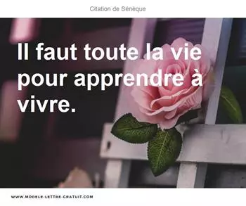 Citations Sénèque