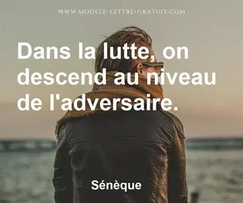 Citation de Sénèque