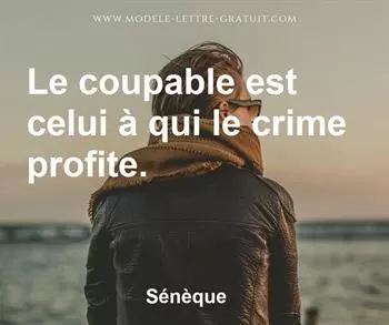 Citation de Sénèque