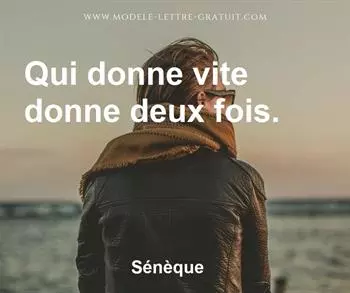 Citation de Sénèque