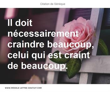 Citations Sénèque