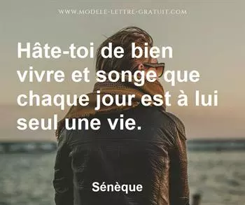 Citation de Sénèque