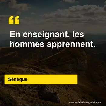 Citation Sénèque