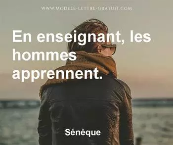 Citation de Sénèque