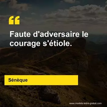 Citation Sénèque