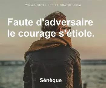 Citation de Sénèque