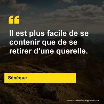 Citation Sénèque