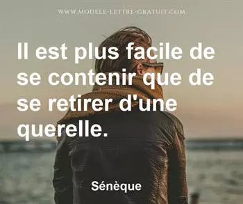 Citation de Sénèque