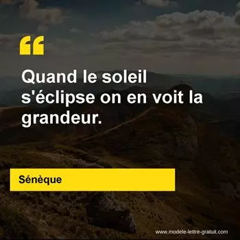 Citation Sénèque