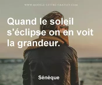 Citation de Sénèque